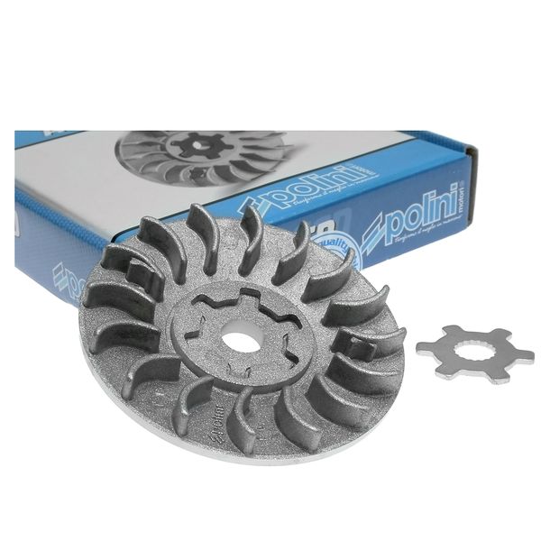 Polini 13mm variomatic ventilatorwiel voor Minarelli liggend (kort en lang) staand
