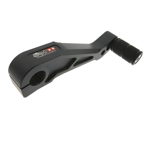 Pedal de arranque marca Stage6 CNC EVO para Piaggio, negro