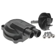 Wasserpumpe Stage6 CNC Racing Type für Minarelli, matt schwarz (+40% Förderleistung)
