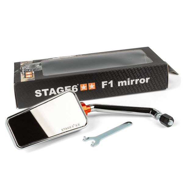 Mirror Stage6 F1, left, M8, chrome