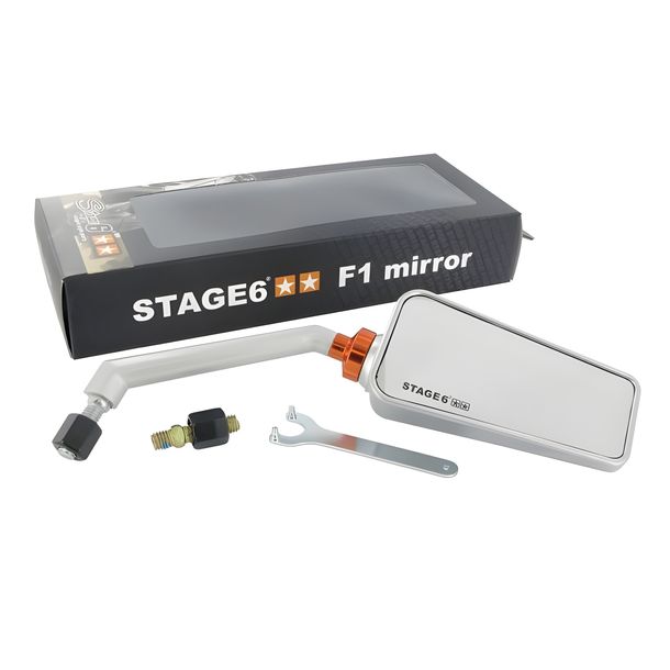 Specchio Stage6 F1, a destra, M8, alluminio
