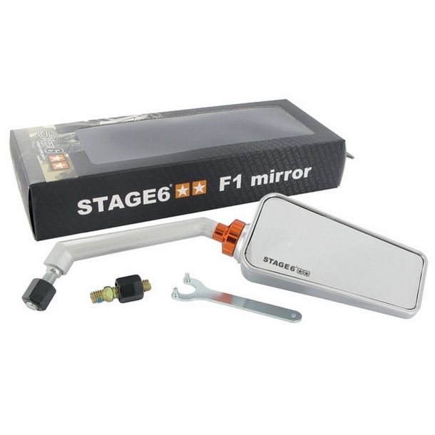 Mirror Stage6 F1, right, M8, aluminum