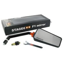 Stage6 F1 spiegel, rechts, M8, carbon (mat)