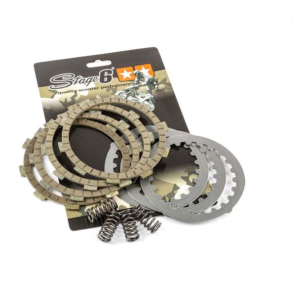 Clutch linings Stage6 RACING carbon for Minarelli AM6