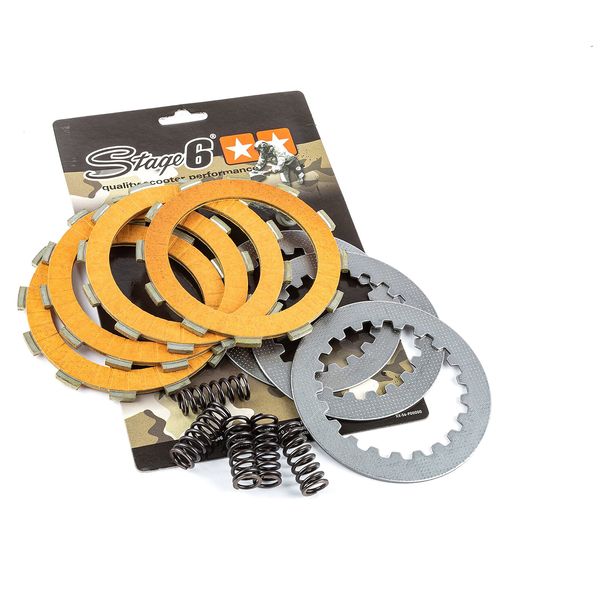 Clutch linings Stage6 RACING Carbon for Derbi Senda from 2006