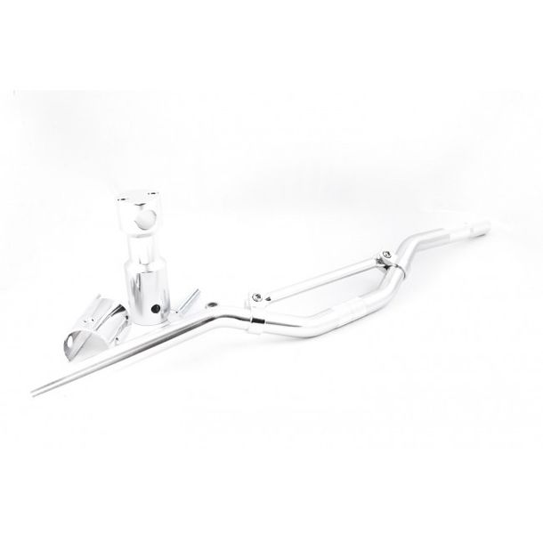 Downhill Handlebar MXT Handlebar with Mounting, Carbon Look for Peugeot Speedfight