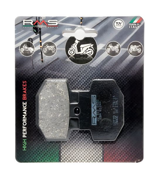 Brake pads RMS S52 (55.5x49)