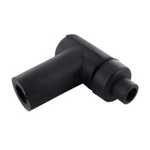 Zündkerzenstecker Motoforce, Gummi, 90°, schwarz
