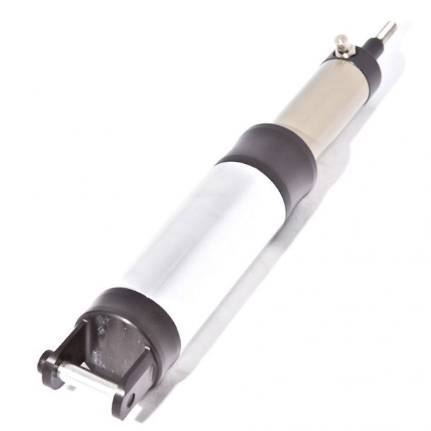 Rear Shock - ARTEK K1, 285mm for Piaggio 50cc, 2-stroke - silver polished