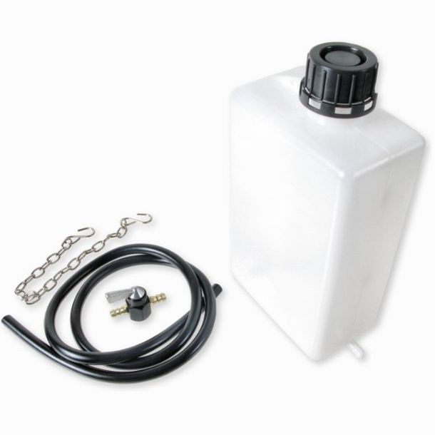 Benzintank 1,7 L mit Benzinhahn, Benzinschlauch und Kette