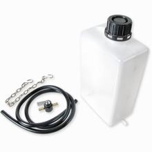 Benzintank 1,7 L mit Benzinhahn, Benzinschlauch und Kette