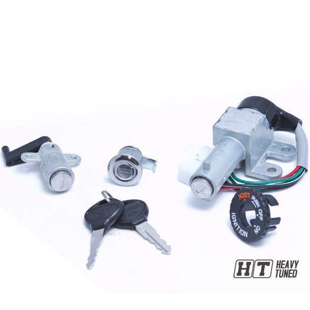 Schlossset für Kymco People 50ccm, Bj. 99 - 04 / Euro 2 Bj. 2003 - 125 / 150ccm, Bj.99 - 00, Euro 2 Bj. 2003