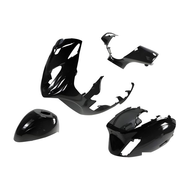 Verkleidungskit 8-teilig STR8 für Piaggio ZIP SP II, schwarz