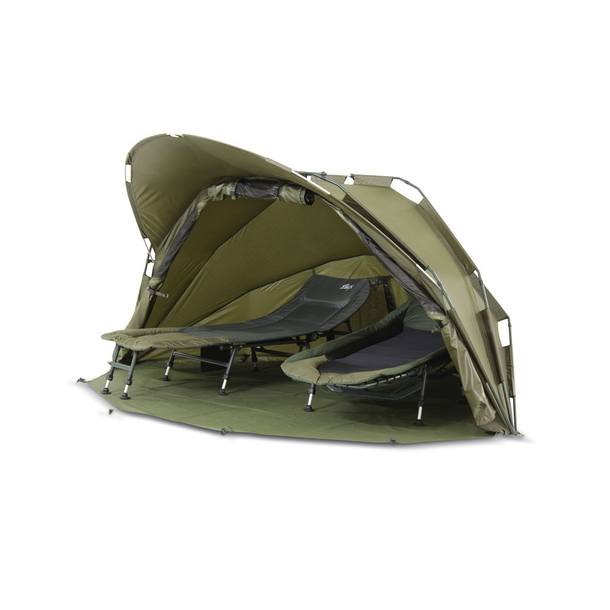 Lucx® Lion Bivvy 1 - 2 Mann Karpfenzelt Carp Dome Angelzelt Camping Zelt – Bild 12