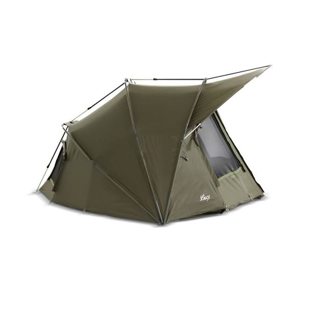 Lucx® Lion Bivvy 1 - 2 Mann Karpfenzelt Carp Dome Angelzelt Camping Zelt – Bild 11