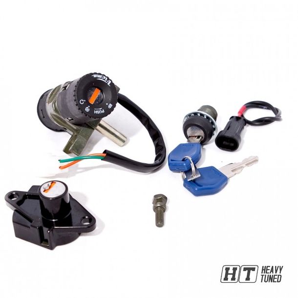Schlossset komplett für Aprilia SR50 R Factory (Einspritzer ab Bj. 05)