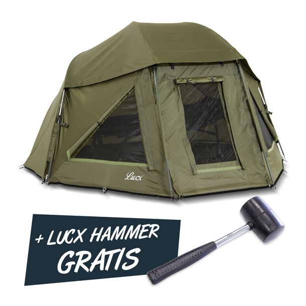 Lucx Brolly Wolf Schirmzelt Angelzelt Shelter Karpfen Zelt Anglerzelt Bivvy – Bild 1