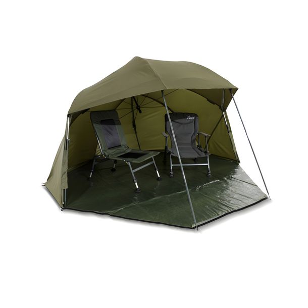 Lucx Brolly Wolf Schirmzelt Angelzelt Shelter Karpfen Zelt Anglerzelt Bivvy – Bild 7