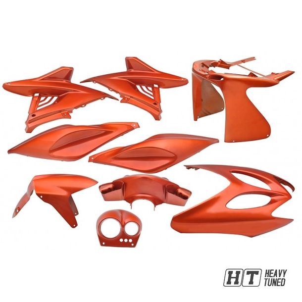 Trim set parts for Yamaha Aerox, MBK Nitro flash orange