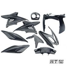 Verkleidungsset 9 Teilig für Yamaha Aerox, MBK Nitro - real Carbon Look