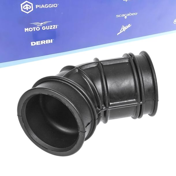 Aansluiting - rubber/slang (Mikuni) luchtfilterkast - carburateur voor Piaggio/Gilera 50 125 180