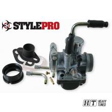 Gaźnik STYLEPRO dla Peugeot pionowy / PGO, 21mm z ręczną dławik