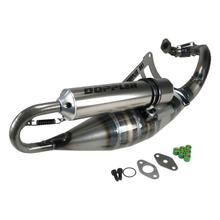 Système d'échappement Doppler RR-7 avec homologation, Titane pour Peugeot couché