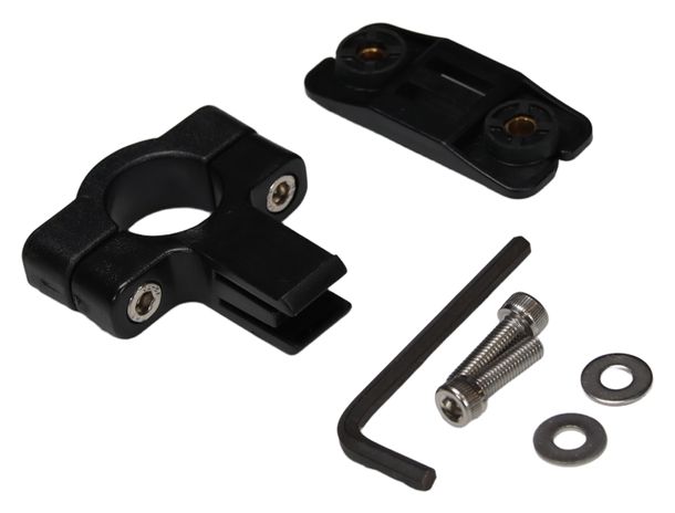 Halter KOSO, für KOSO XR-SA / SE / SH Instrumente, zur Montage am Downhilllenker für Aeon Revo, Baotian BT49QT-6A4 Hyosung SB Gamma Italjet Yankee Jack Bj. 01 - 2010