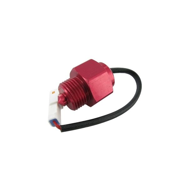 Temperature sensor KOSO, 0 - 250 °C, M18 x P1.5, white connector for Baja Retro RT, Baotian BT49QT-6A4 Benelli K2 Beta Eikon 1 Hyosung SB Gamma Italjet Year 01 - 2010