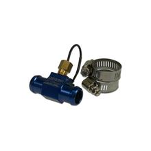 Adaptador Sensor de Temperatura KOSO Adaptador de Temperatura da Água para Mangueiras de Água, preto, Ø 18 mm para Streak Access, Peugeot Ludix 2 Snake Furious Atala Skeggia Ano 12 - 2005