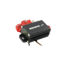 Spannungswandler KOSO Digital, max. 50 Volt, Eingang: 12 - 30 Volt AC / DC, Ausgang: 12 - 15 Volt DC, Belastbarkeit: 6 W für Baja Retro RT, Baotian BT49QT-6A4 Bj. 01 - 2010