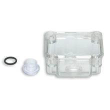 Chambre de flotteur Malossi pour Dellorto PHBG 19mm / 21mm, transparent