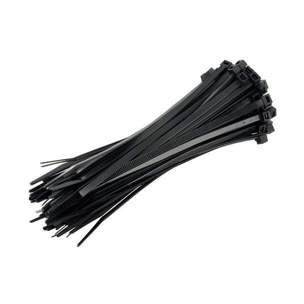 Cable ties Motoforce, 178x4.8mm, black, (100 pcs)