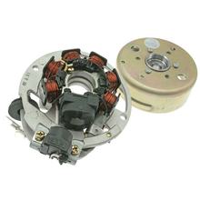 Lichtmaschine (Zündung) Motoforce, inkl. Rotor, Stator, Grundplatte, Minarelli liegend, für Modelle mit Yamaha-Lichtma