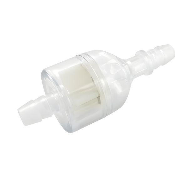 Filtro de gasolina Motorforce Fast Flow II, Empalme de 7mm, blanco
