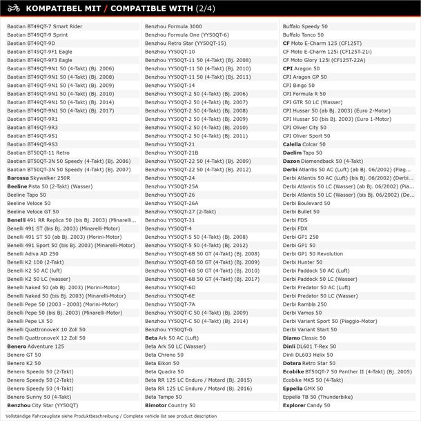Anlasserrelais Magnetschalter für Kymco KXR 250 / MXU 250 300 / Maxxer 250 300 – Bild 6