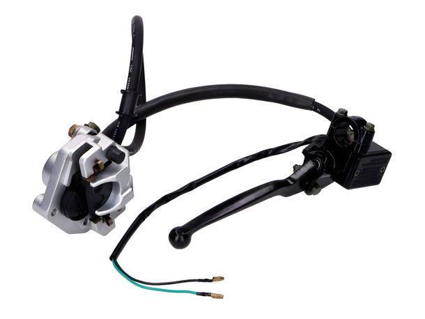 Front brake GY6, incl. Hydraulic unit, 50cc (139QMB / QMA) | Heavy