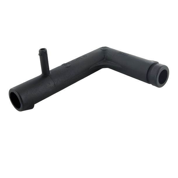Connecting angle for water pump on the motor housing, Piaggio (elbow, plastic)