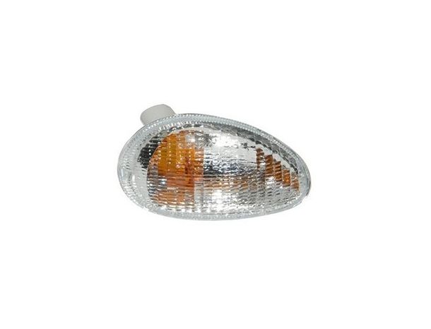 lente freccia anteriore destra, bianco per Vespa ET2 (con marchio di omologazione)