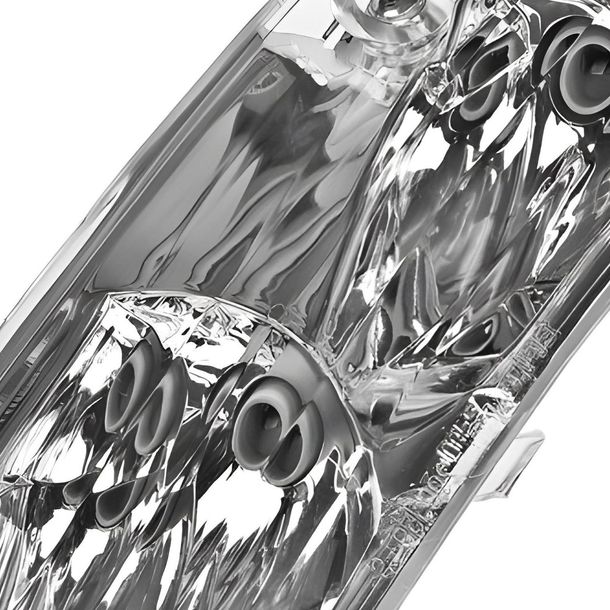 Blinkerglas, hinten rechts für Piaggio ZIP SP2 – Bild 2