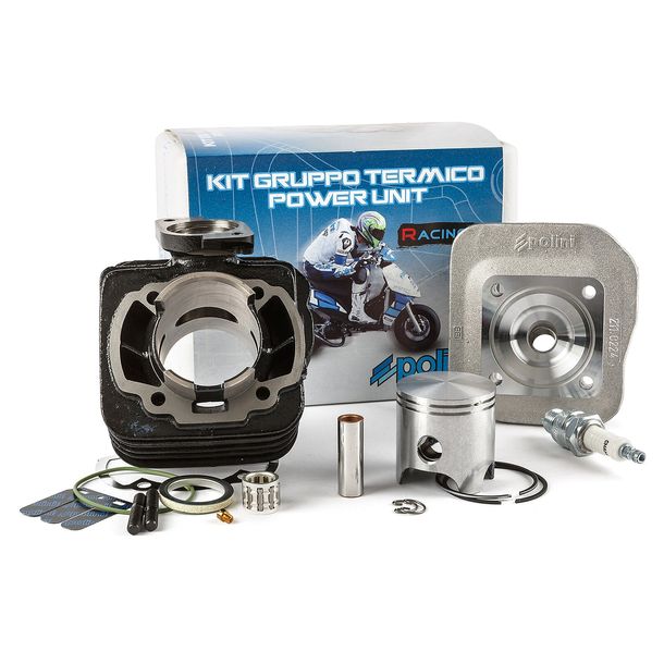 Cylinder Polini CORSA 70cc Honda GP, Dio, SC01 (HSC), SP, SC, SR, ZX, Shadow - SYM Scout, Flash, Pure, Fancy, Free (K