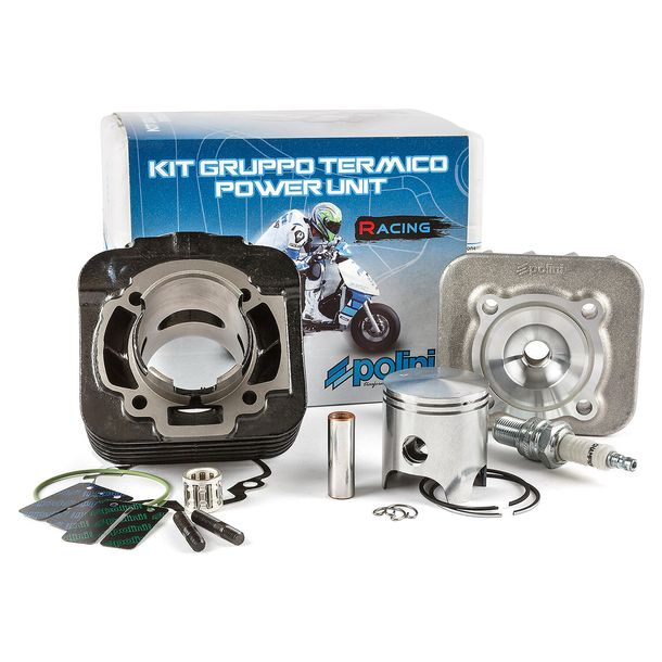 Zylinderkit Polini CORSA 70ccm für Piaggio AC (Langewinde)