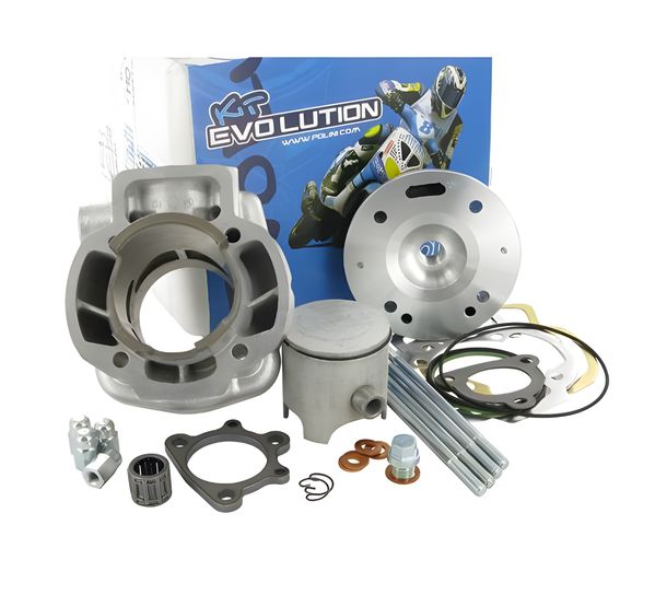 Zylinderkit Polini Evolution 4 70ccm, 47,6mm Bohrung, 85mm Pleuel für Piaggio LC