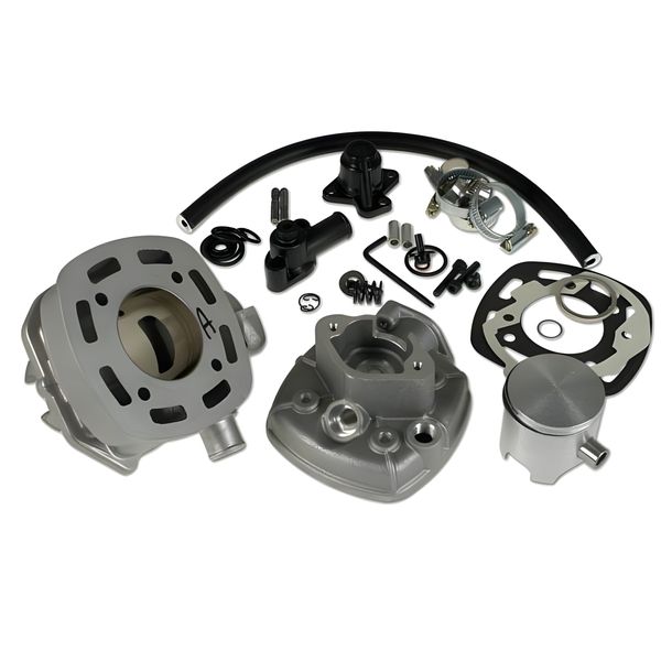 Zylinderkit Polini Aluminium 70ccm für Peugeot liegend LC, Jetforce 50 TSDI