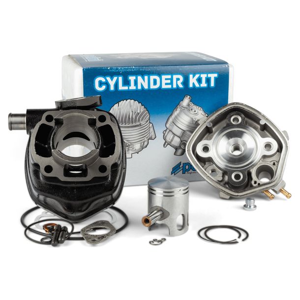 Zylinderkit Polini SPORT 50cc für Minarelli liegend LC (Langgewinde)