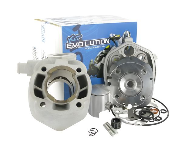 Zylinderkit Polini Evolution 50cc, d=40,2mm, 12mm Kolbenbolzen für Minarelli 50cc LC