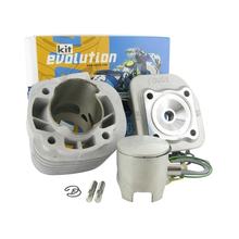 Sada válce Polini Evolution II 70ccm pro Minarelli vodorovný AC, 12mm čep pistonu