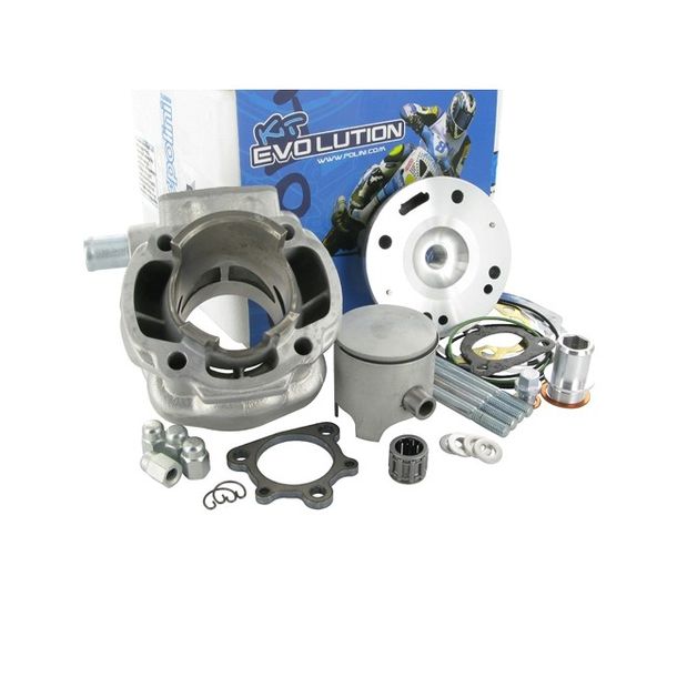 Zylinderkit Polini Evolution 4 70cc, 47,6mm Bohrung, 85mm Pleuel für Minarelli liegend LC