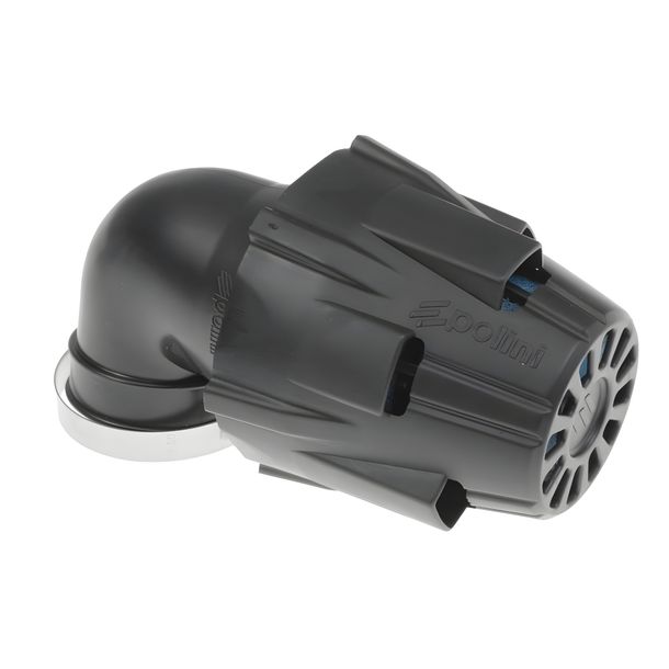 filtro racing Polini, breve, grande, curvo con splash acqua, 90 °, d = 37 millimetri