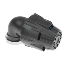filtro racing Polini, breve, grande, curvo con splash acqua, 90 °, d = 37 millimetri